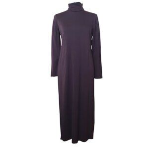 Pure J Jill Luxe Tencel Turtleneck Maxi Dress